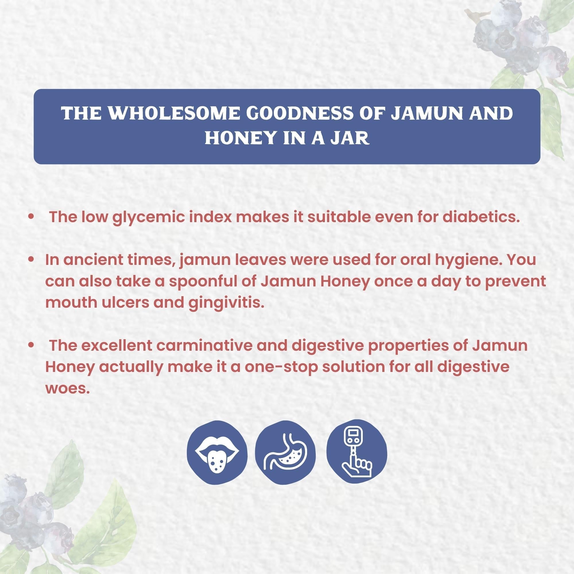 Vediko Origins Raw Jamun Honey | Grocsy