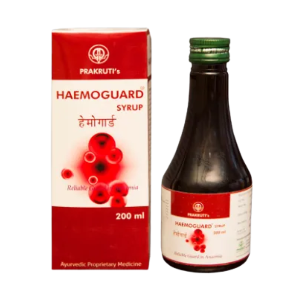 Prakruti Ayurveda Haemoguard Syrup | Grocsy