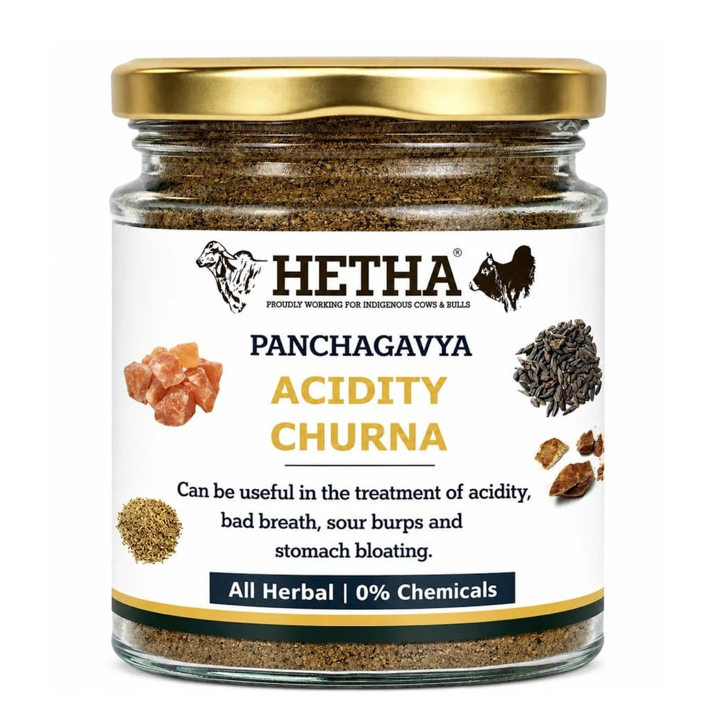 Hetha Panchagavya Acidity Churna | Grocsy