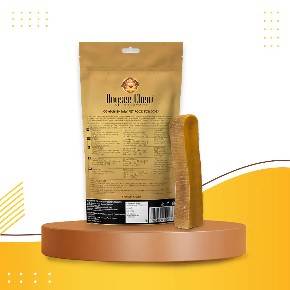 Dogsee Turmeric Small Bars: Long-Lasting Dental Chews for Small Dogs | Grocsy