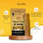 Dogsee Turmeric Medium Bars: Long-Lasting Dental Chews for Medium Dogs | Grocsy