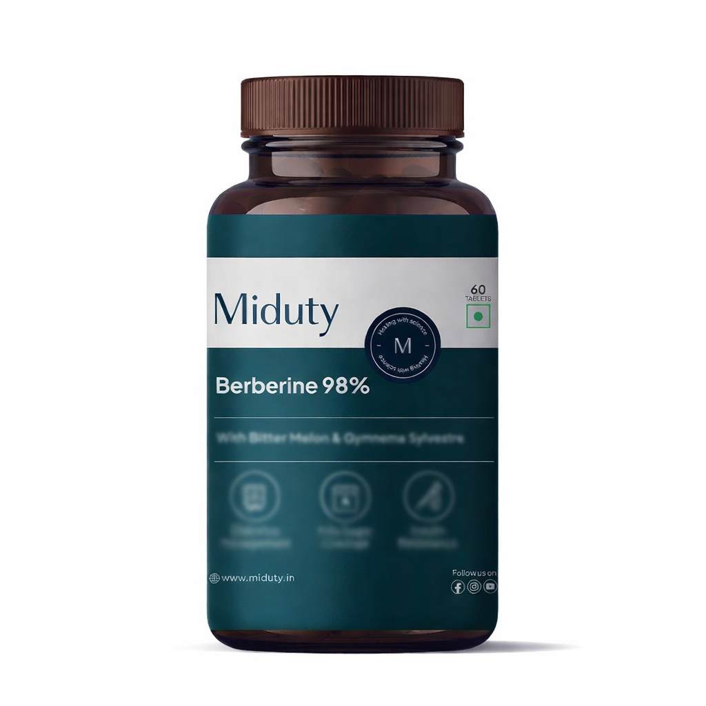 Miduty by Palak Notes Blood Sugar Control Tablets | Grocsy