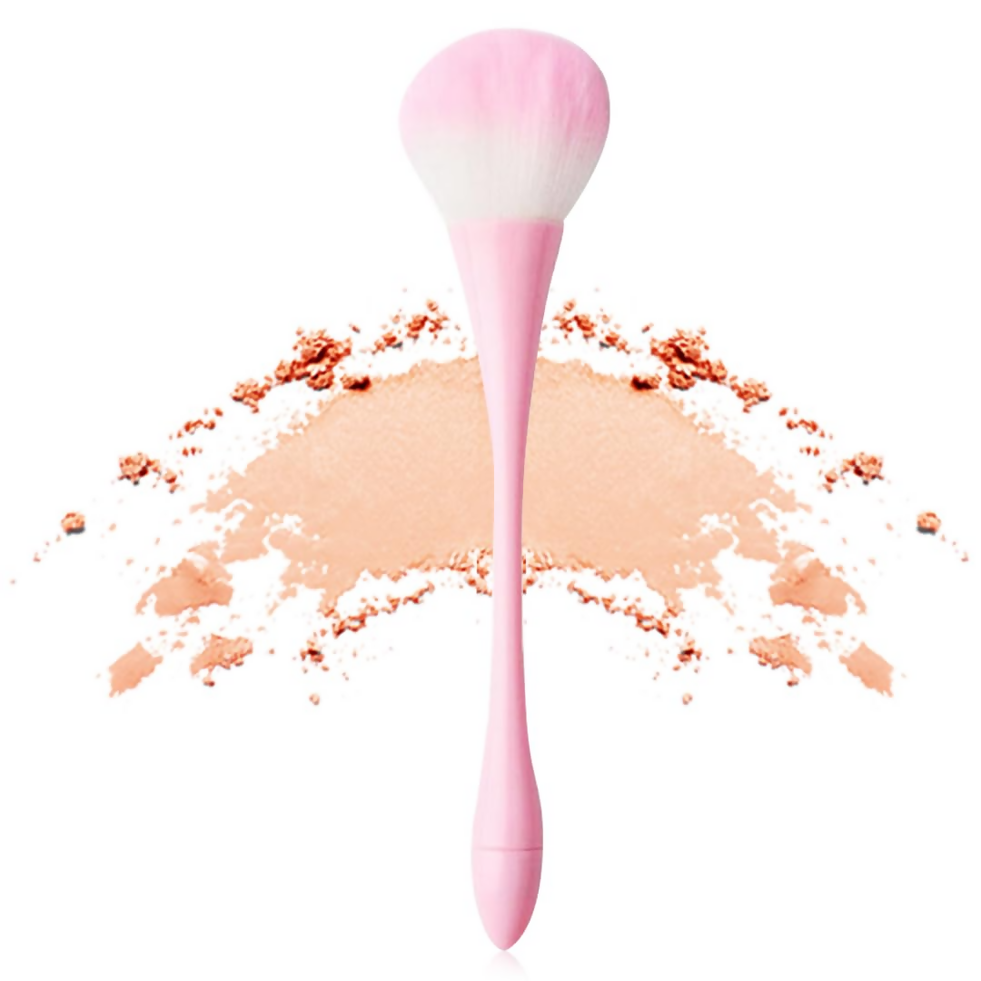 Gleva Ultimate Blend Makeup Brush - Pink White | Grocsy