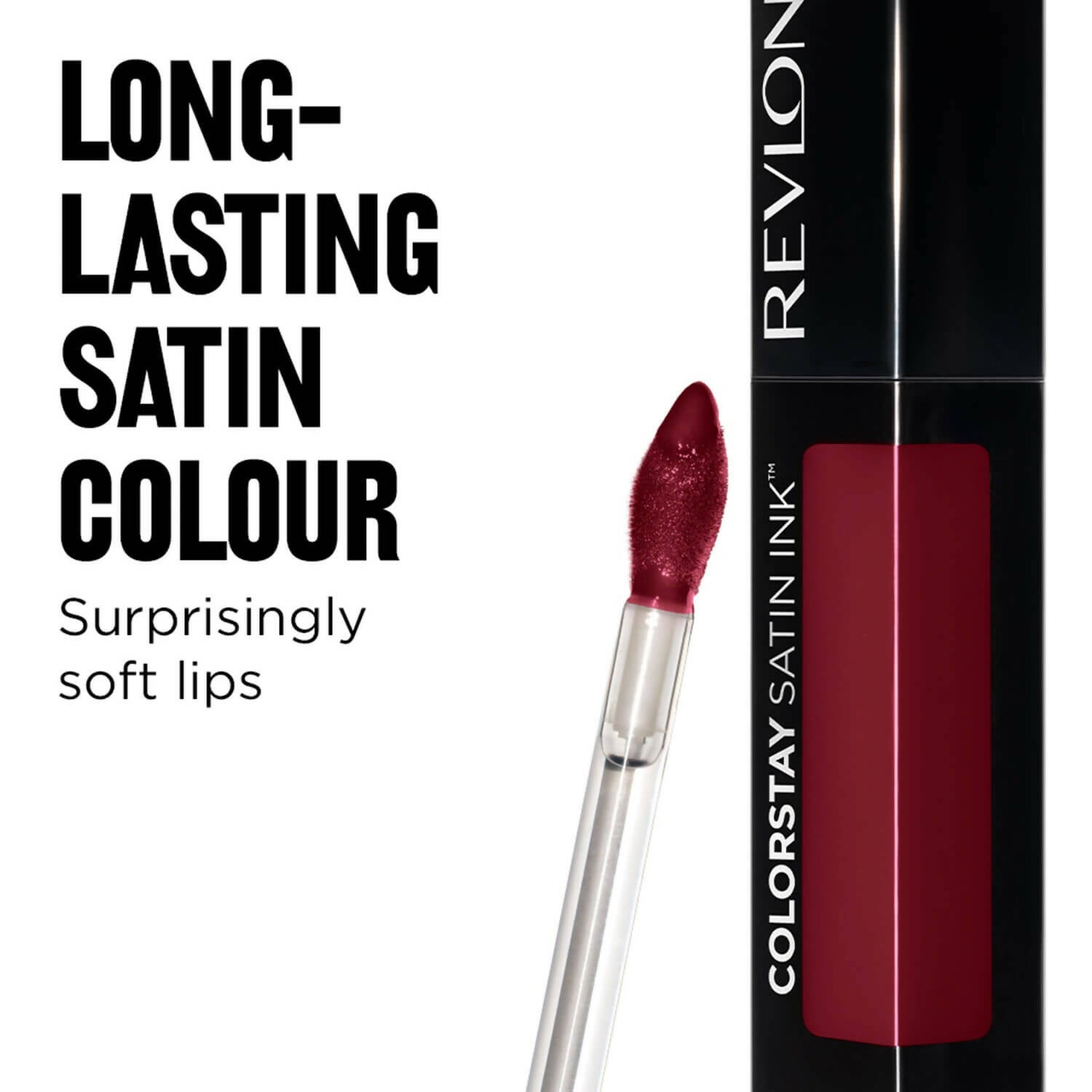 Revlon Colorstay Satin Ink Liquid Lip Color - Partner In Wine | Grocsy