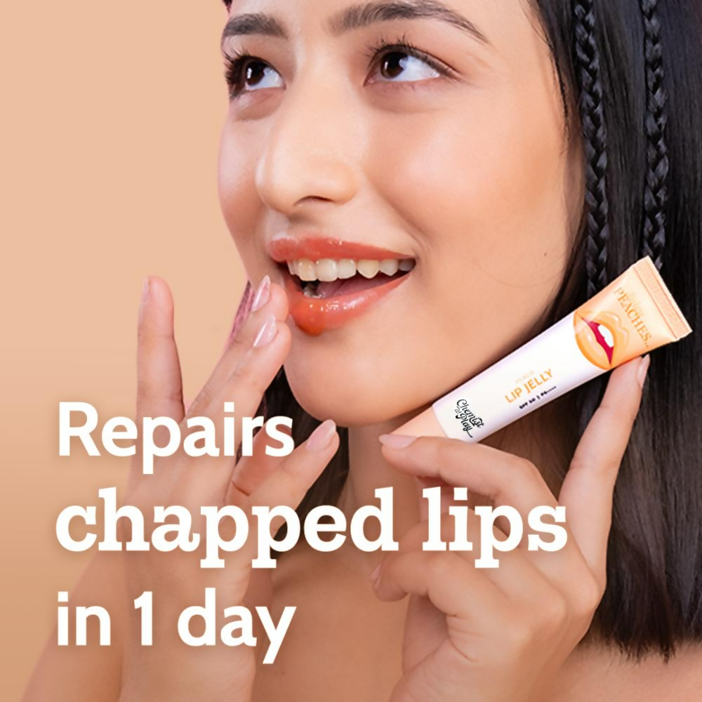 Chemist At Play Peach Lip Jelly Lip Balm With SPF 50 PA++++ | Grocsy