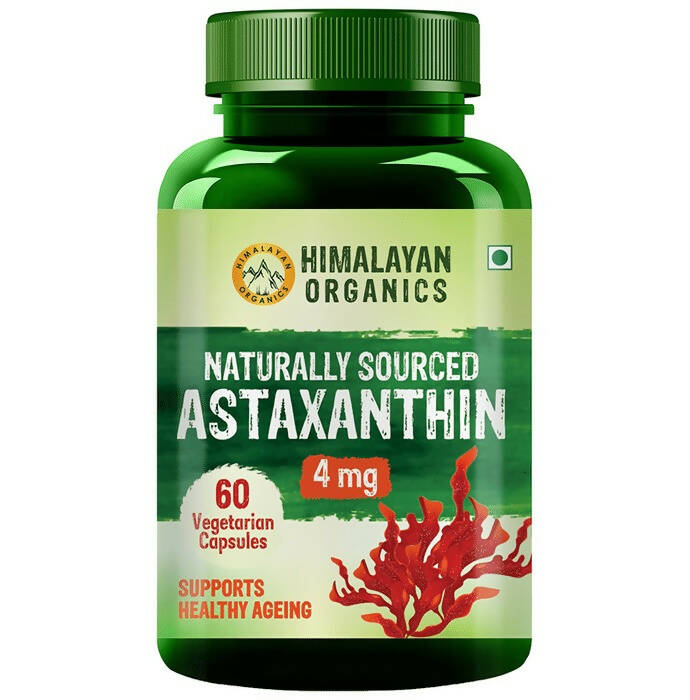 Himalayan Organics Naturally Sourced Astaxanthin Capsules | Grocsy