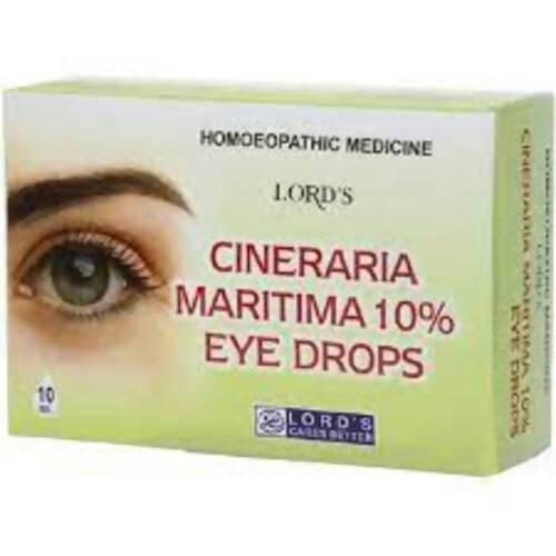 Lord's Homeopathy C-ineraria Maritima 10% Eye Drops | Grocsy