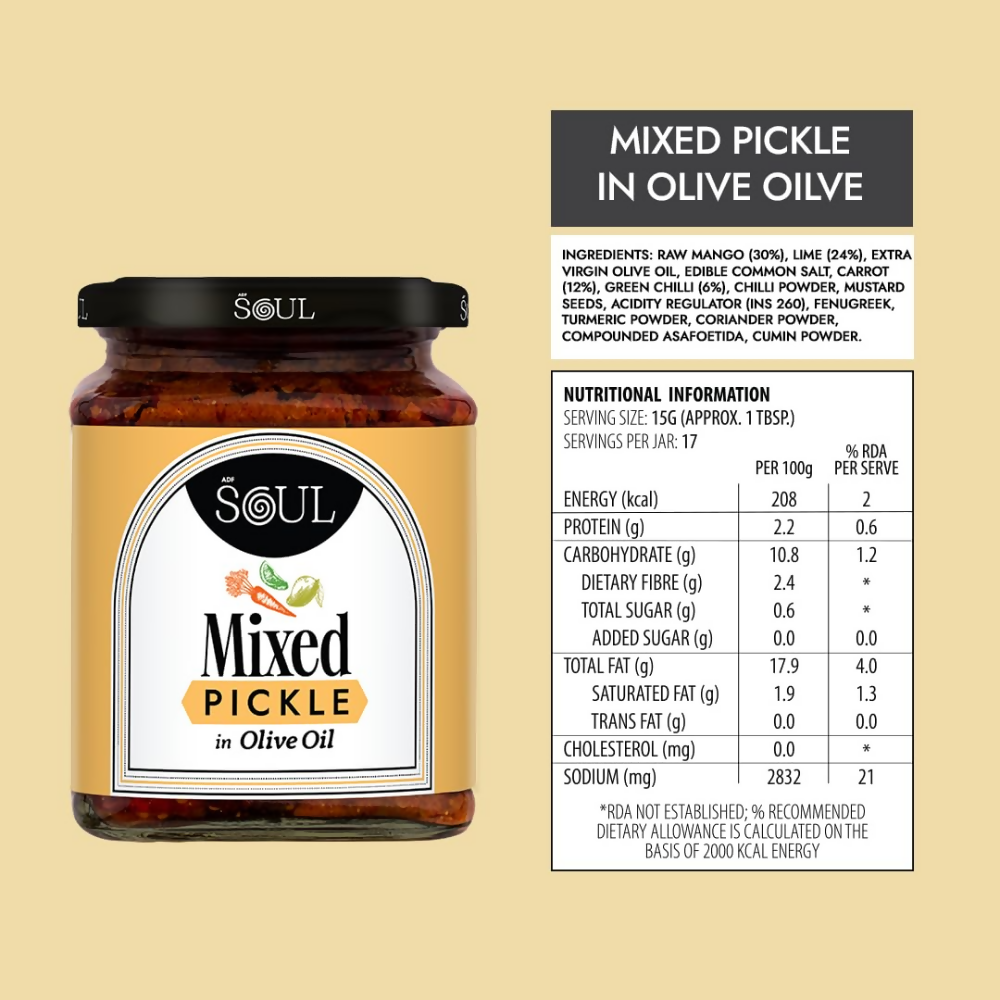 ADF Soul Mixed Pickle | Grocsy