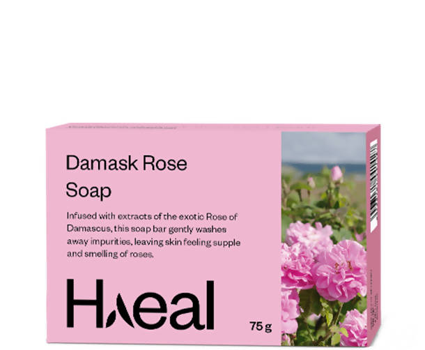 Haeal Damask Rose Soap | Grocsy