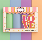 Confect Multipack of Mint green, Baby Blue, Lavender and Peach Sugarpaste 09 | Grocsy