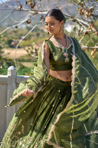 Lehenga Mart Designer Bollywood Style Wedding Lehenga Choli - Mahendi | Grocsy