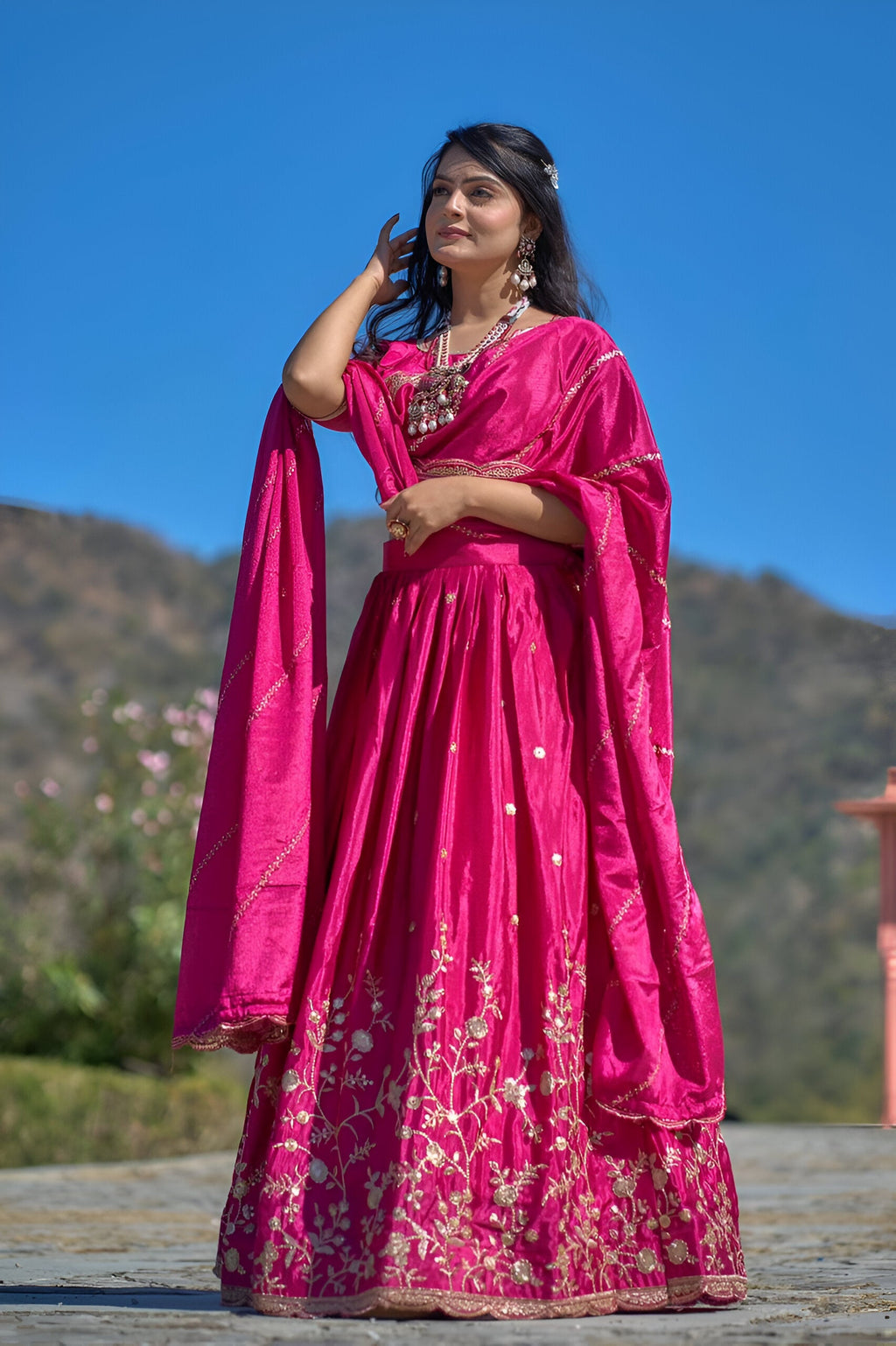 Lehenga Mart Designer Bollywood Style Wedding Lehenga Choli - Rani | Grocsy