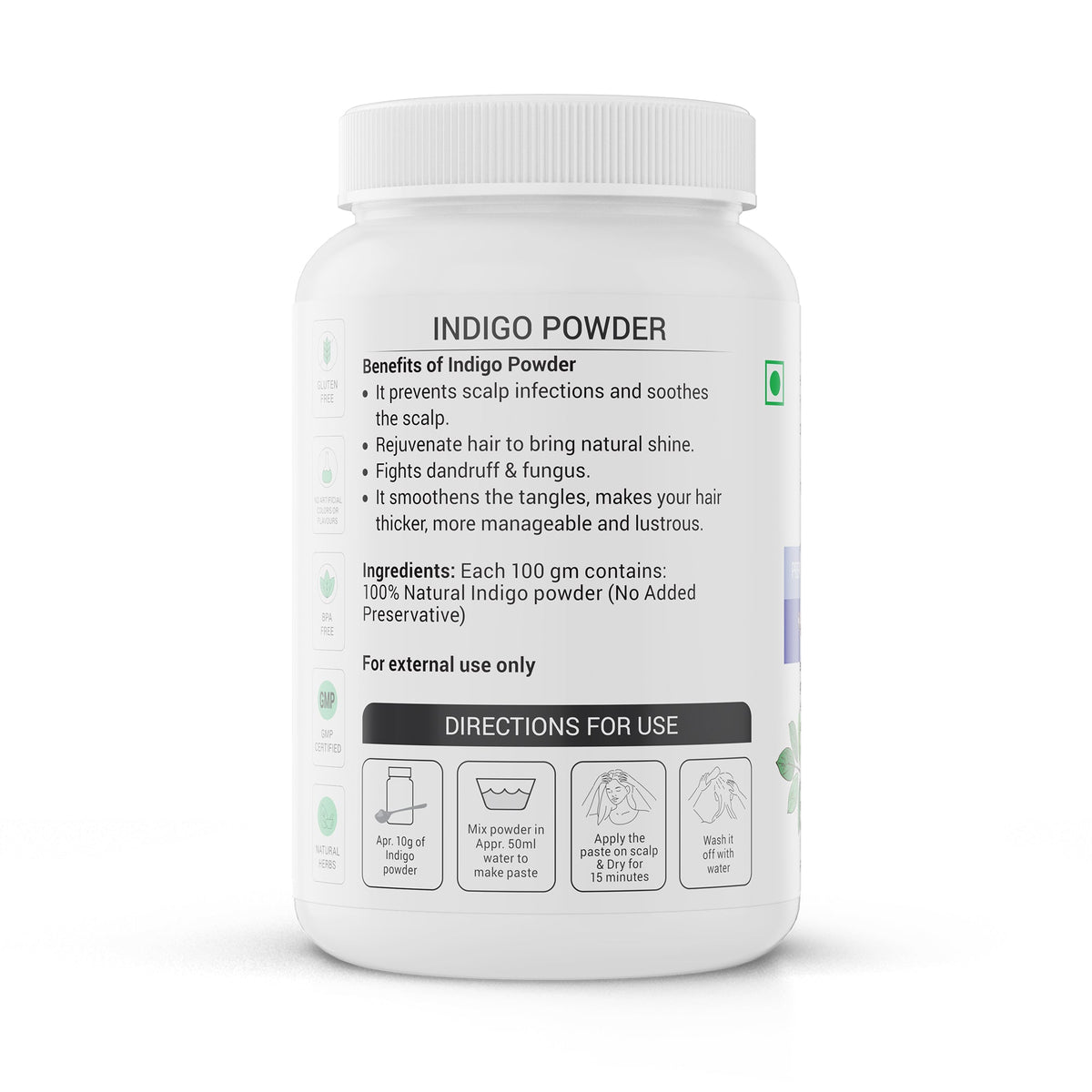 Krishna'S Herbal & Ayurveda Indigo Powder | Grocsy
