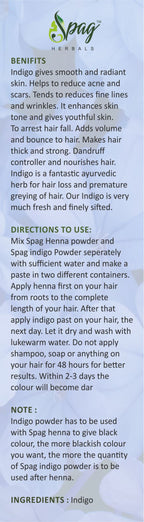 Spag Herbals Premium Indigo Powder | Grocsy