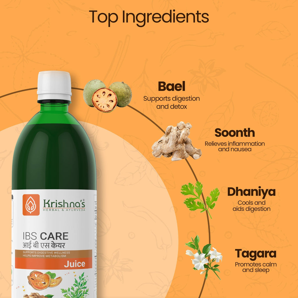 Krishna'S Herbal & Ayurveda Ibs Care Juice | Grocsy