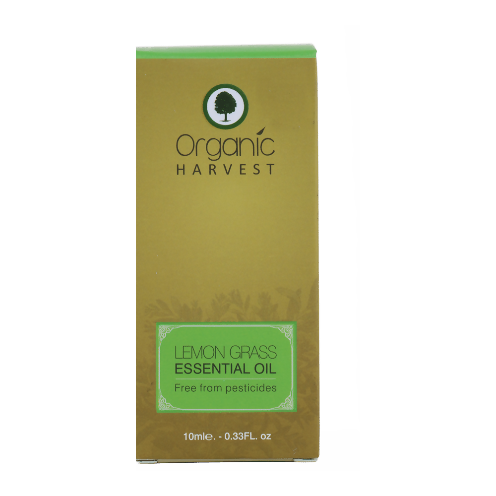 Organic Harvest Lemon Grass Essential Oil | Grocsy
