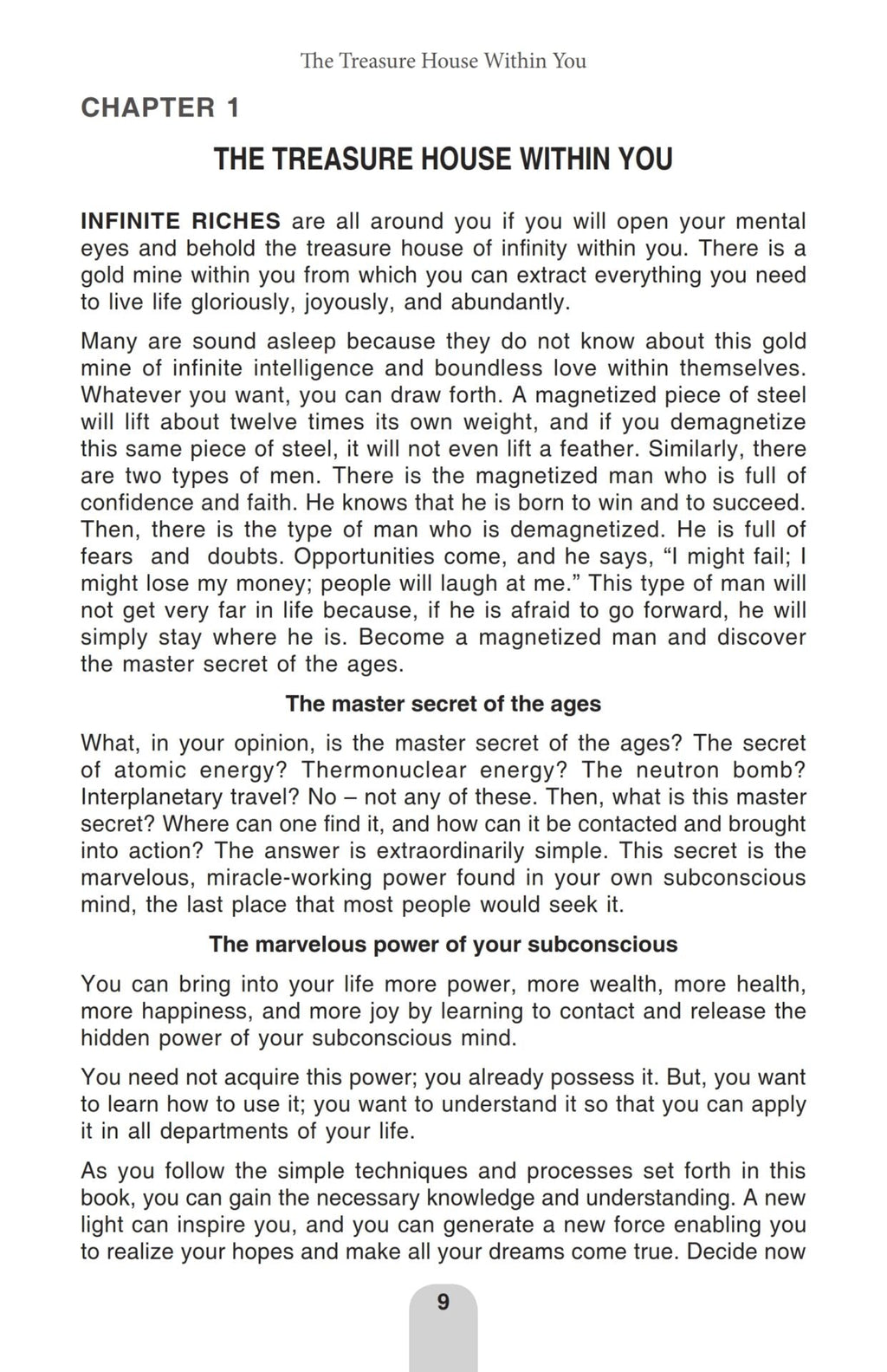 The Power of Your Subconscious Mind | Grocsy