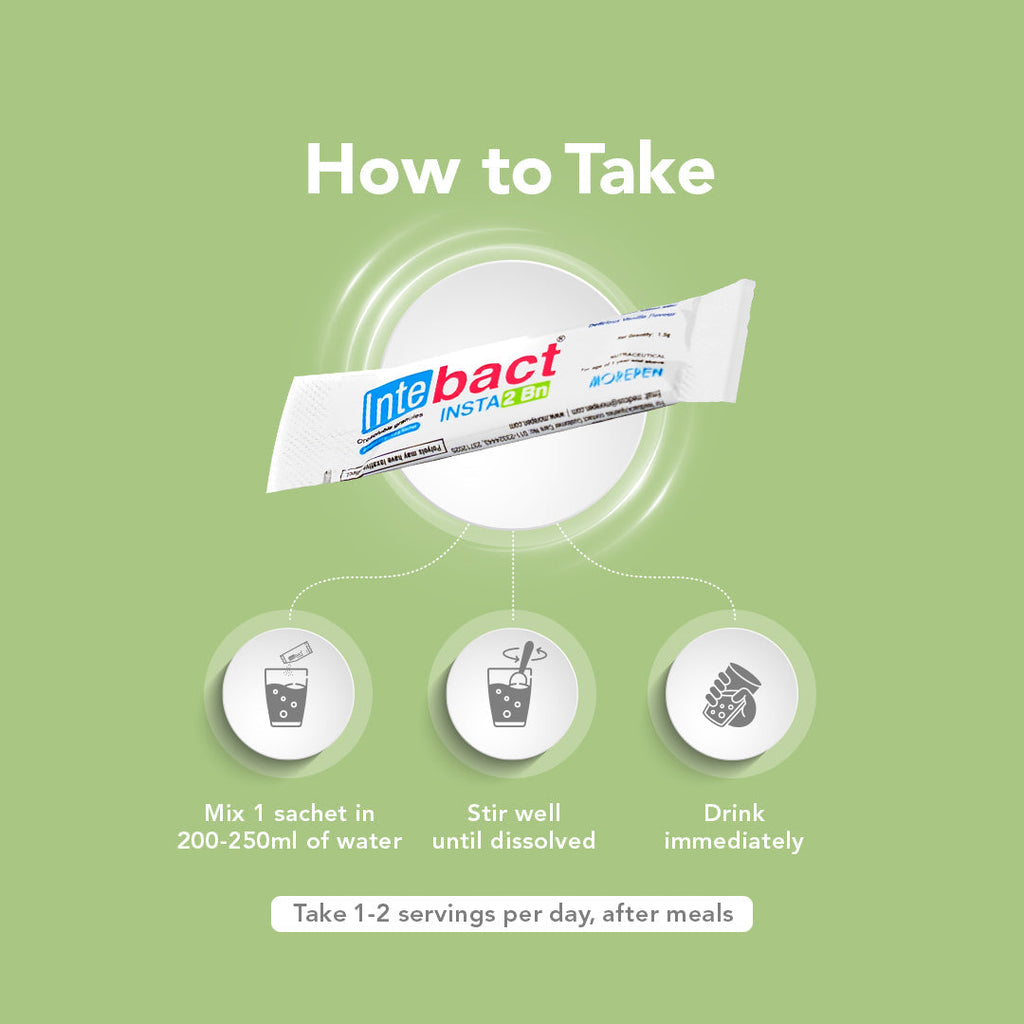 Dr Morpen Intebact Insta Probiotic 2Bn (Vanilla Flavour) | Grocsy