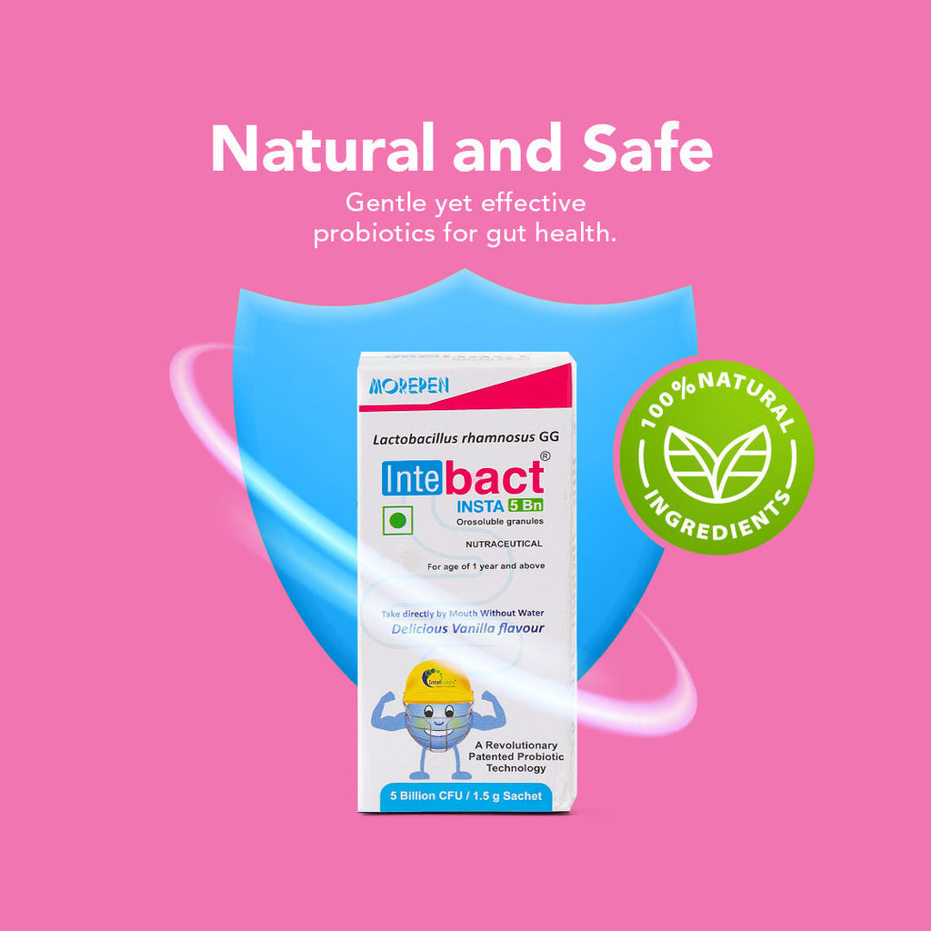 Dr Morpen Intebact Insta Probiotic 5Bn (1.5Gm) - 6 Sachets | Grocsy