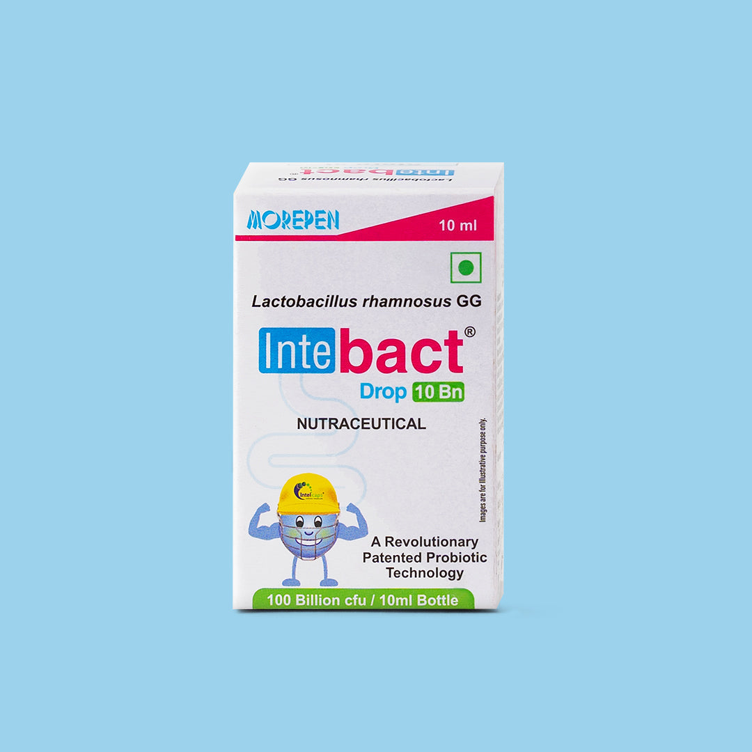 Dr Morpen Intebact Probiotic Drop 10Bn | Grocsy