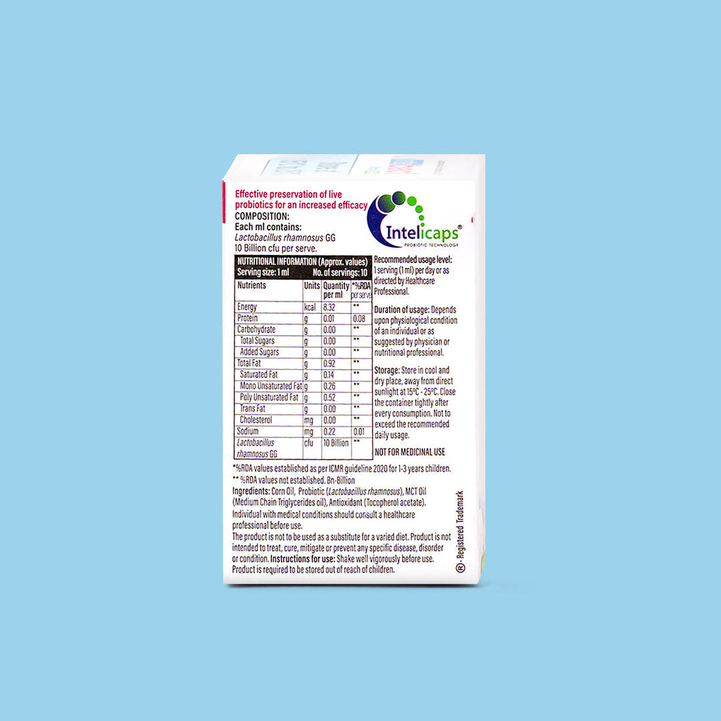 Dr Morpen Intebact Probiotic Drop 10Bn | Grocsy