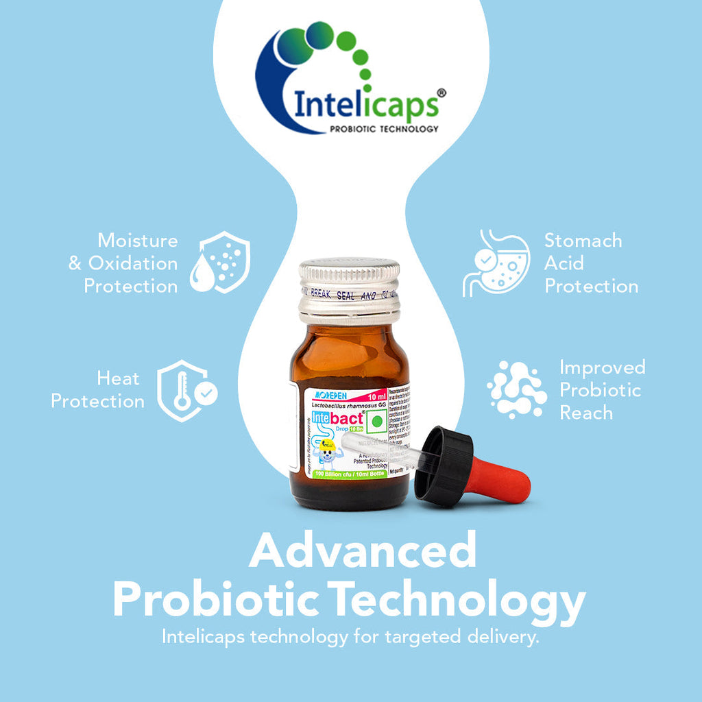 Dr Morpen Intebact Probiotic Drop 10Bn | Grocsy