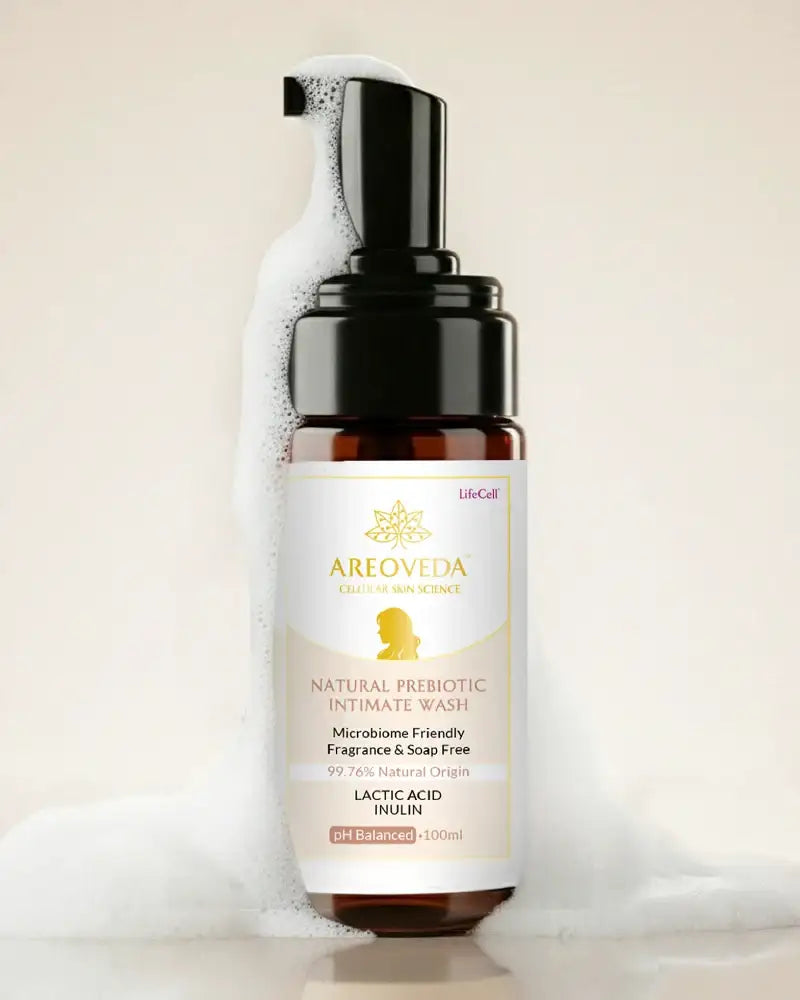 AreoVeda Natural Prebiotic Intimate Wash | Grocsy