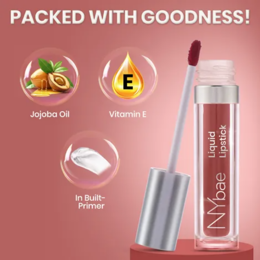 NY Bae Confessions Liquid Lipstick - Mugs & Hugs 12 | Grocsy