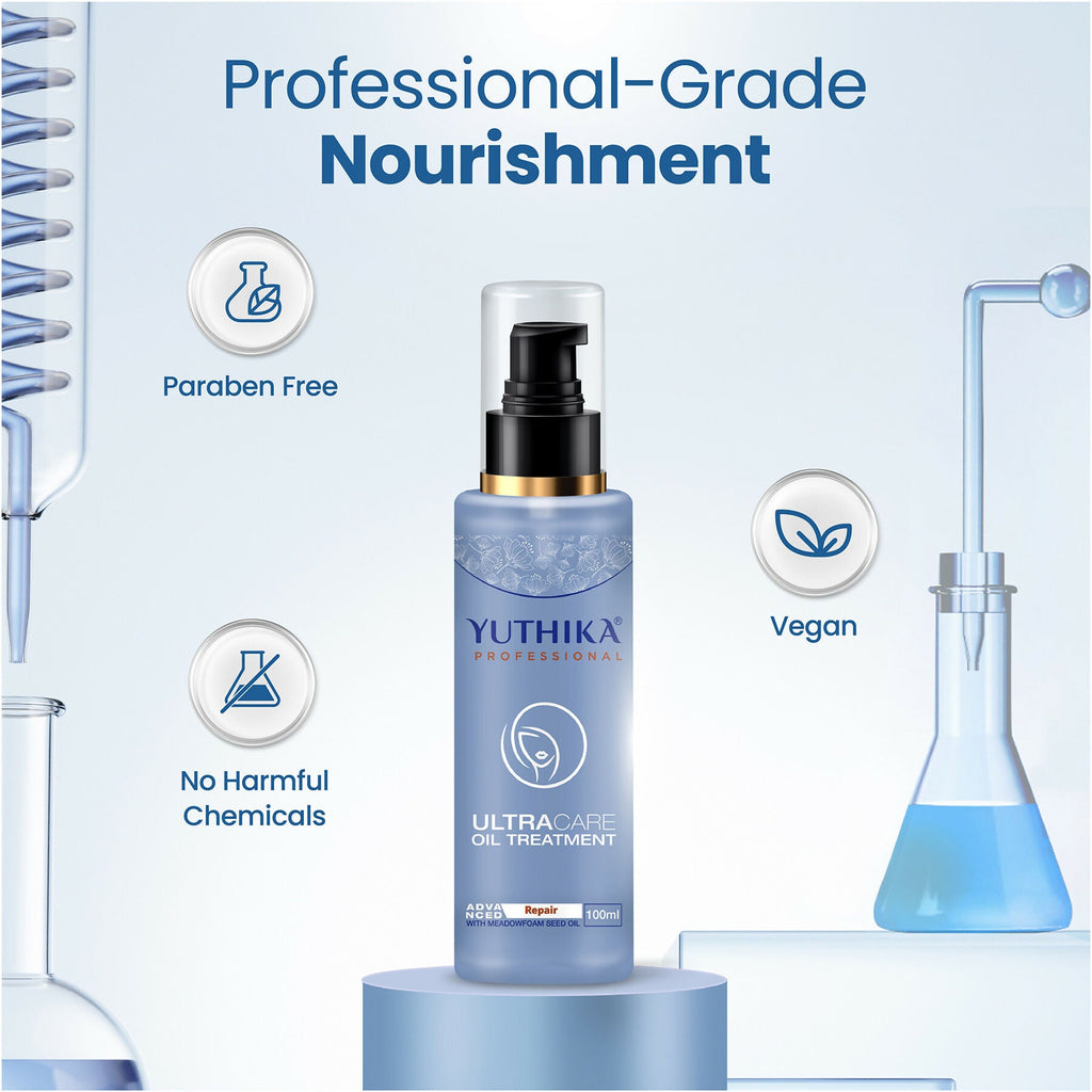 Yuthika Hair Oil - UltraCare Hair Treatment Oil | Grocsy