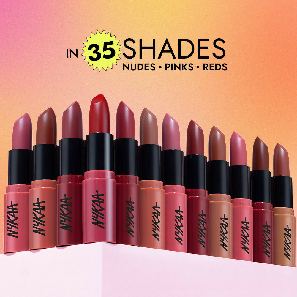 Nykaa So Creme Creamy Matte Lipstick - Game On | Grocsy