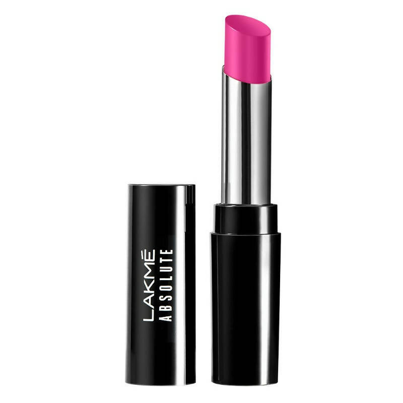 Lakme Absolute Skin Dew Satin Lipstick - 206 Pink Flush | Grocsy