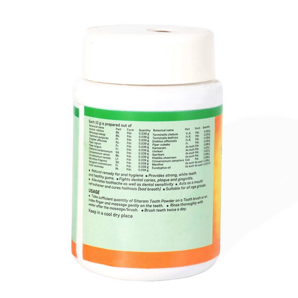 Sitaram Ayurveda Sitaram Tooth Powder | Grocsy