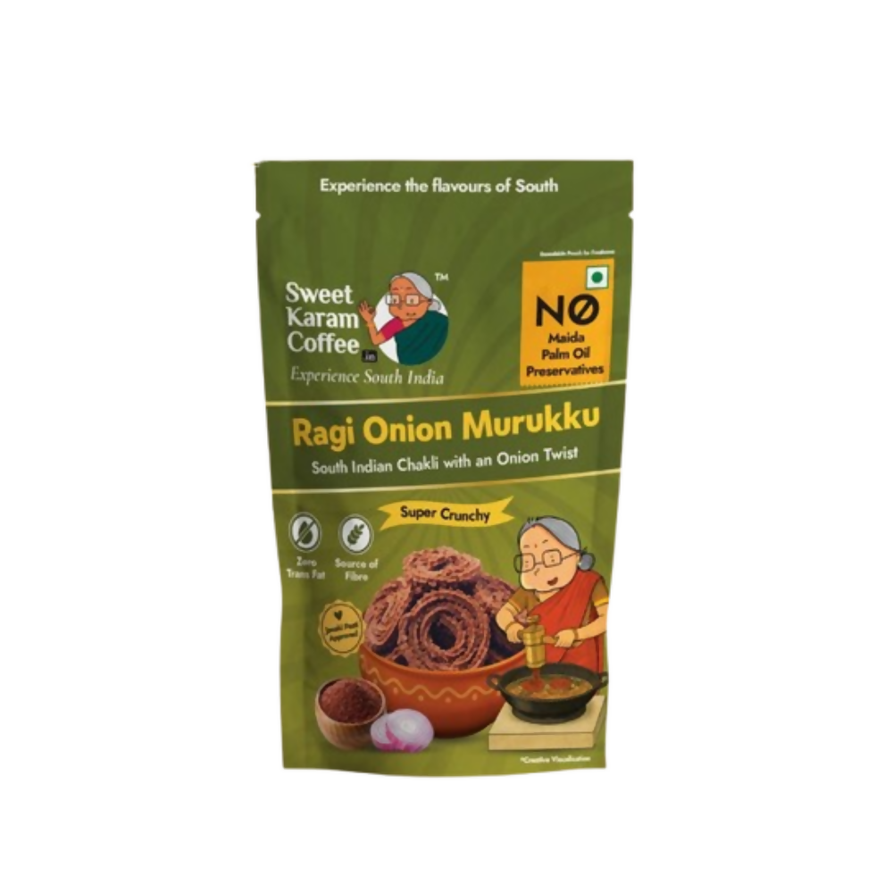 Sweet Karam Coffee Ragi Onion Murukku | Grocsy