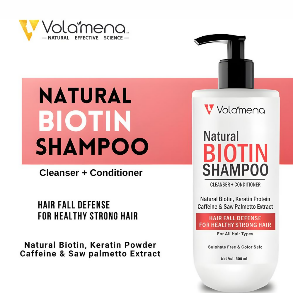 Volamena Natural Biotin 2 In 1 Shampoo | Grocsy