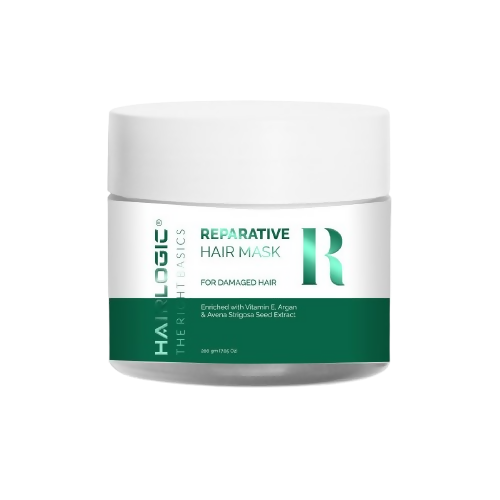 Hair Logic Reparative Mask For Damaged Hair Ideal for Men & Women | Grocsy