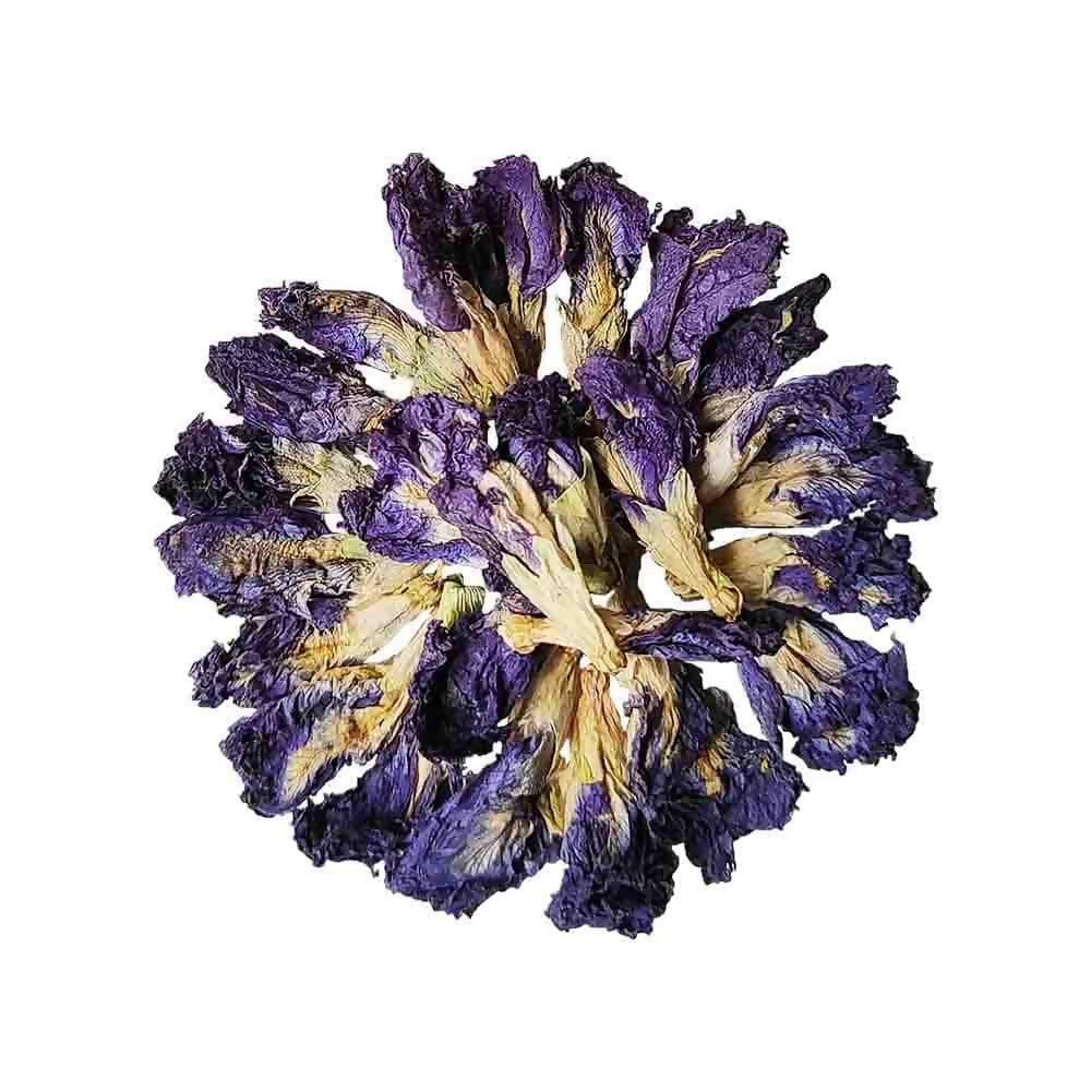 Tea Trunk Blue Pea Flowers Natural Anti-Oxidant Butterfly Pea Flower Tisane Green Tea | Grocsy