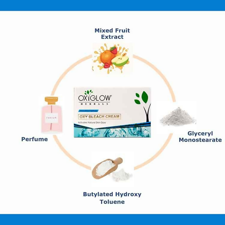 Oxyglow Herbals Oxy Bleach Cream | Grocsy