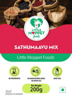 Little Moppet Foods Sathumaavu Mix for Babies - Free from Added Salt and Sugar with 13 Ingredients | Grocsy