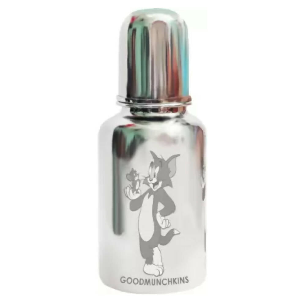 Goodmunchkins Stainless Steel Feeding Bottle 304 Grade Steel, Jointless, BPA Free, Rustfree Bottle for Kids | Grocsy
