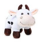 Webby Plush Standing Cow with Smiling Face Stuffed Soft Toy for Kids | Grocsy
