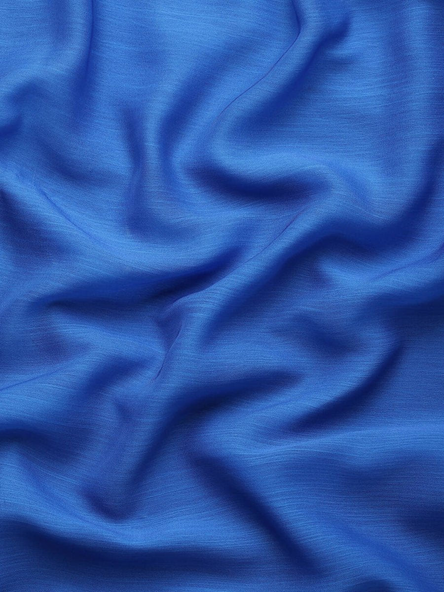 Ahalyaa Women's Traditional wear Saree - Blue | Grocsy