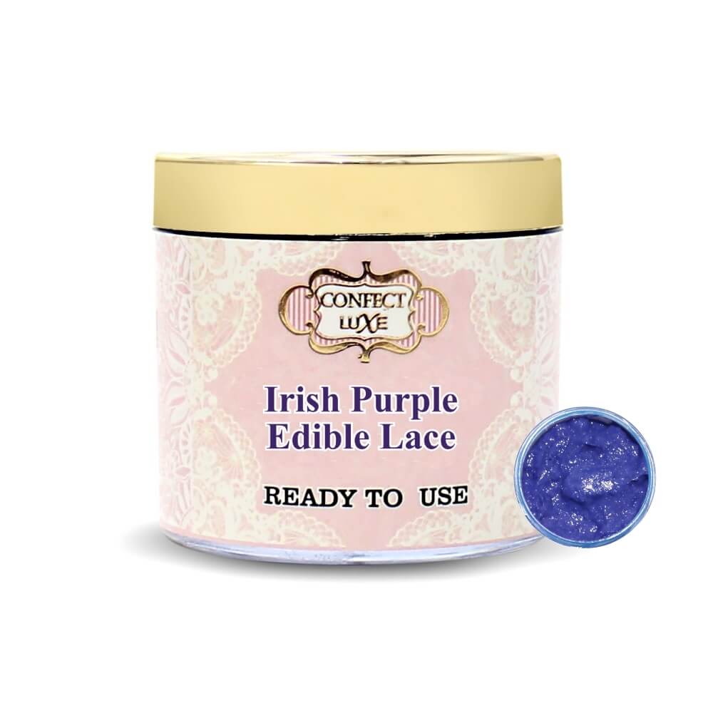 Confect Irish Purple | Edible Lace | Grocsy