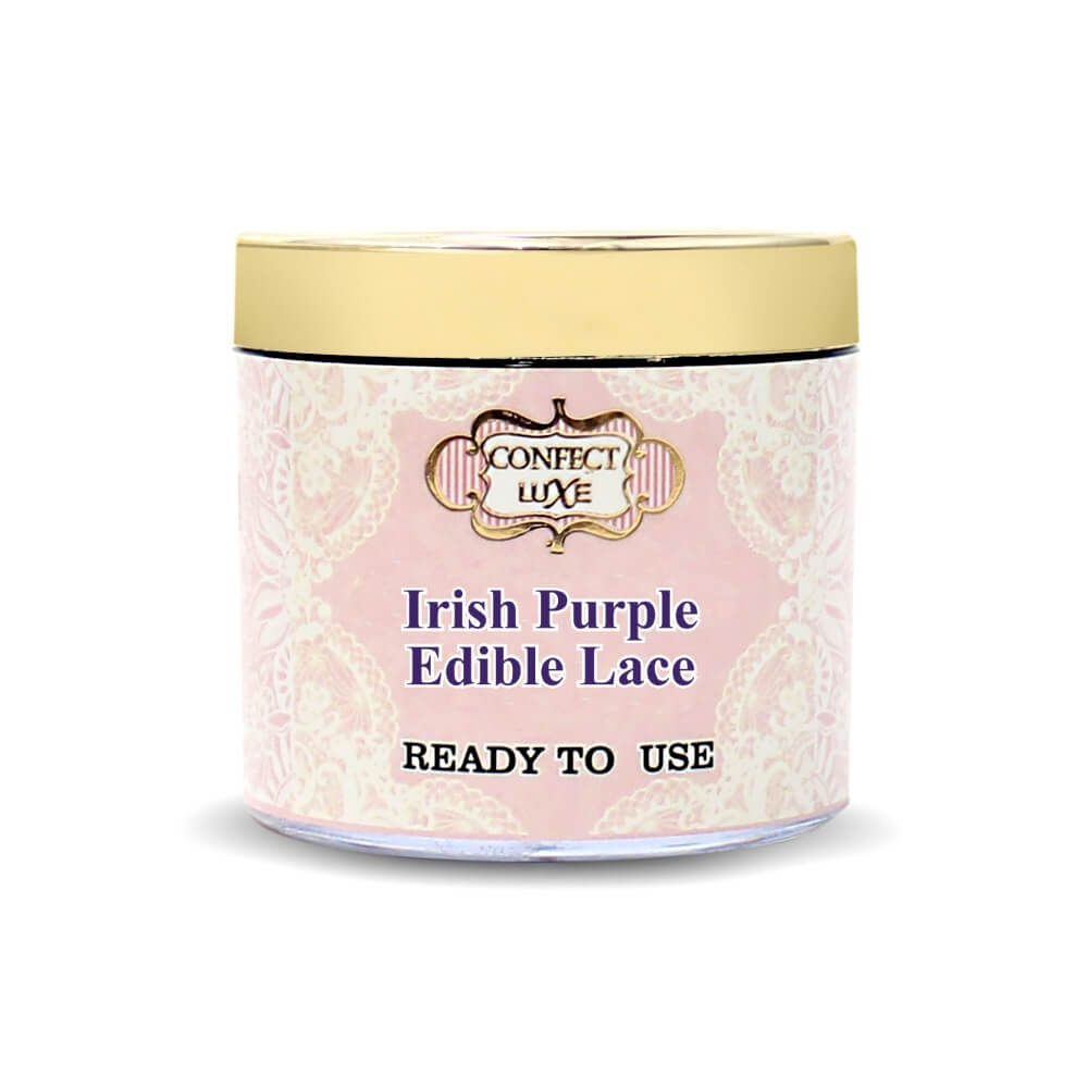 Confect Irish Purple | Edible Lace | Grocsy