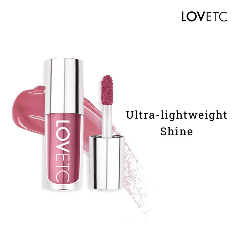 LOVETC Gloss, Glee, Etc High Glaze Lip Gloss - Barely Blushing | Grocsy
