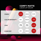 Faces Canada Comfy Matte Liquid Lipstick - Note To Self 07 10 HR Long Lasting | Grocsy