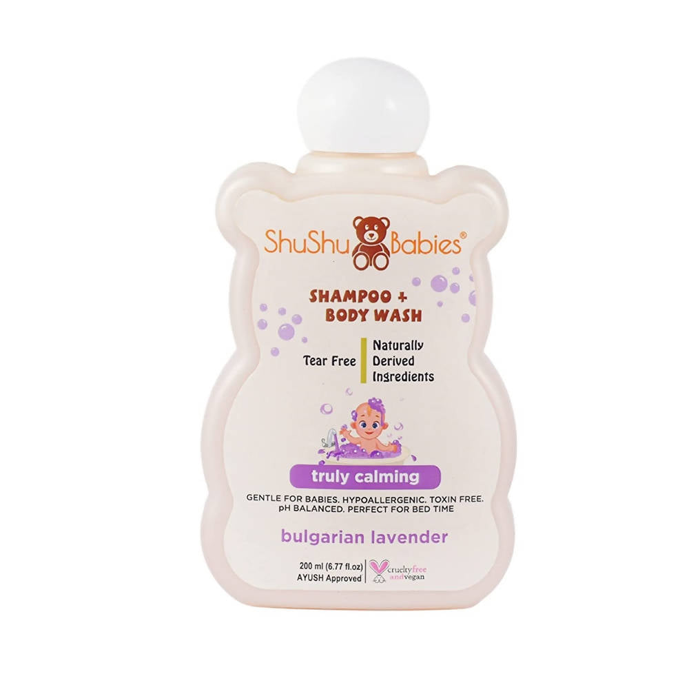 ShuShu Babies Shampoo + Body Wash Bulgarian Lavender | Grocsy