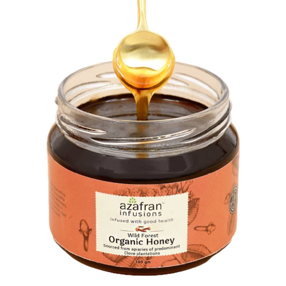 Azafran Infusions Wild Forest Organic Honey (Clove) | Grocsy