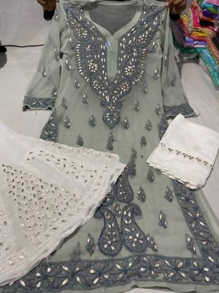 Arfa Fashion House New Collection Of Chikankari Gota Patti Lovers | Grocsy