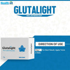 Healthvit Glutalight Skin Lightening Soap | Grocsy