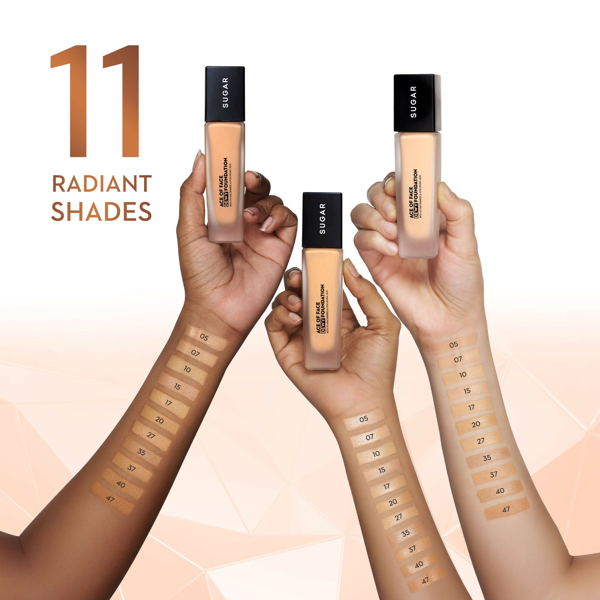 Sugar Ace Of Face Dewy Foundation - 20 Galao | Grocsy